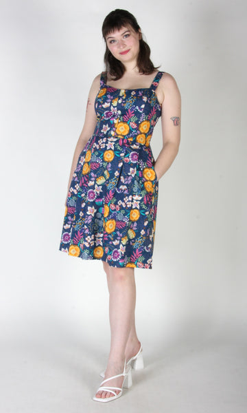 Corncrake Dress - Midnight Brilliance