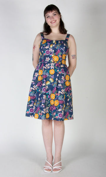 Corncrake Dress - Midnight Brilliance