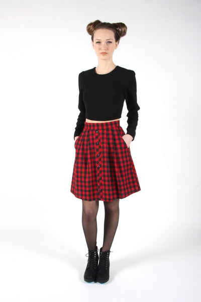 RN1301 - 6 - Cotinga Skirt - Buffalo Check