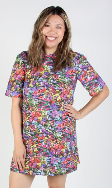 RN1357 - L - Cottontop Dress - Flowerburst