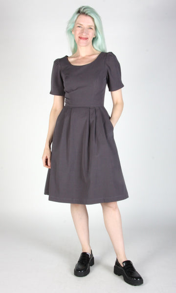 Crag Martin Dress - Iron