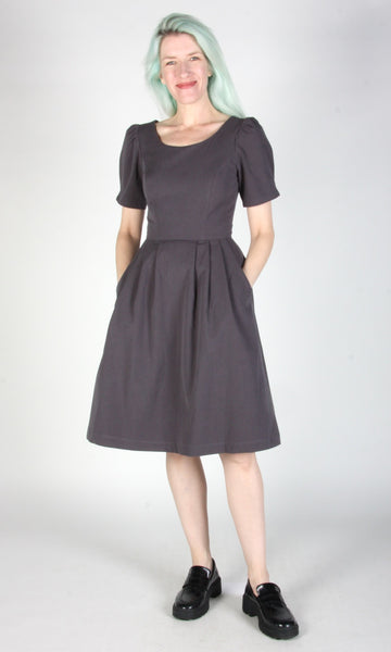 Crag Martin Dress - Iron