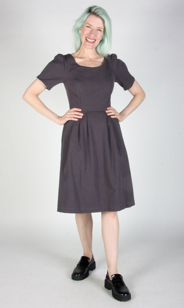 Crag Martin Dress - Iron