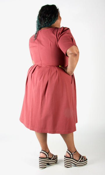 Crag Martin Dress - Rosewood