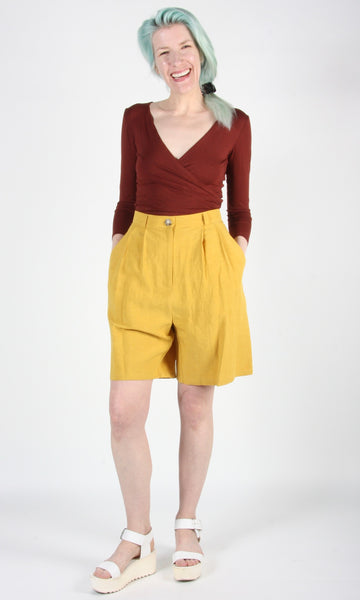 RN1398 - 12 - Crake Shorts - Ochre