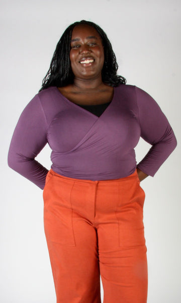 Crescentchest Top - Plum