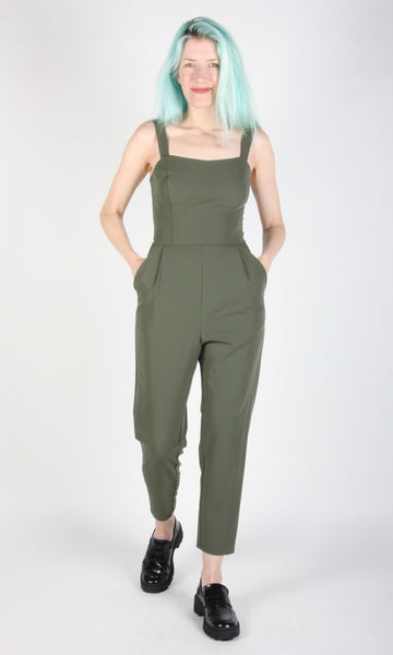 RN889 - 10 - Crossbill Jumpsuit - Olive