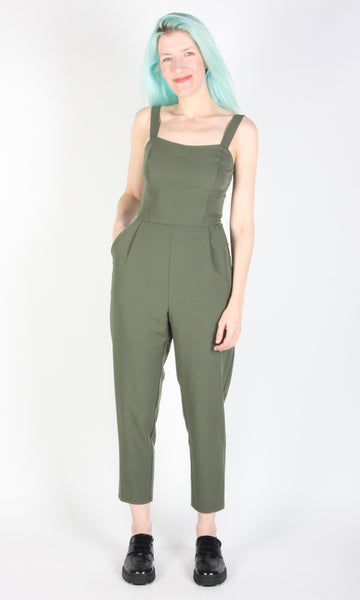 RN889 - 10 - Crossbill Jumpsuit - Olive