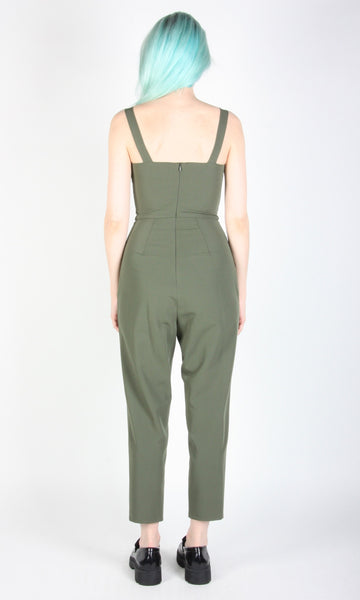 RN889 - 10 - Crossbill Jumpsuit - Olive