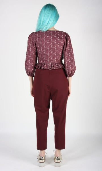 RN1324 - 2 - Dacnis Top - Amaranth