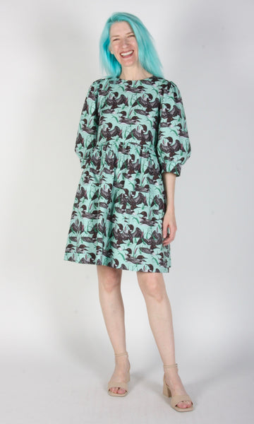 RN1645 - L - Devil Downhead Dress - Loons