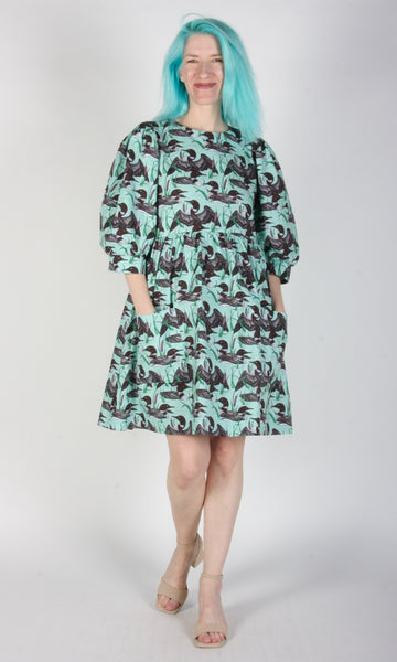 RN1645 - L - Devil Downhead Dress - Loons