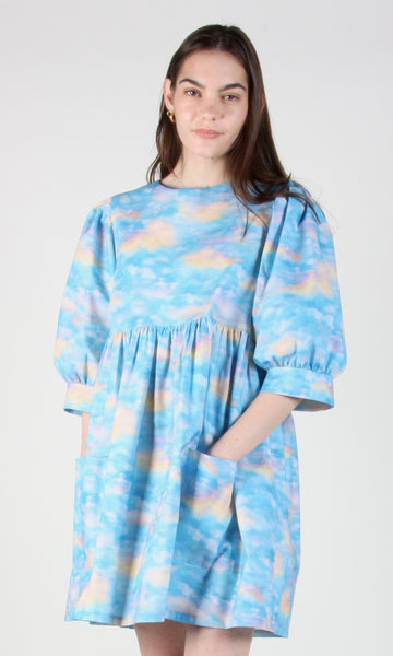 RN1551 - L - Devil Downhead Dress - Cumulus