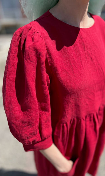 Devil Downhead Dress - Geranium