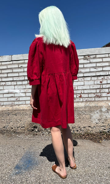 Devil Downhead Dress - Geranium