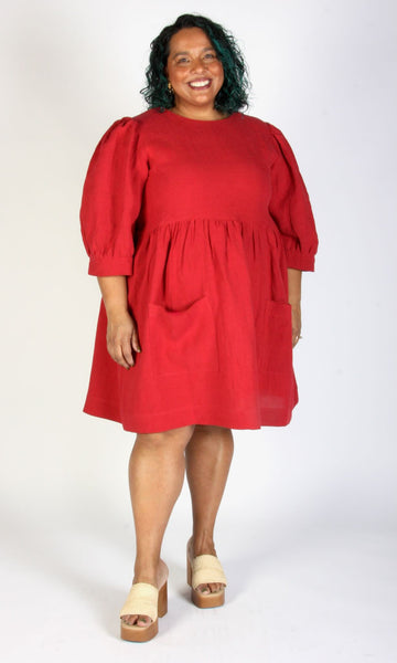 Devil Downhead Dress - Geranium