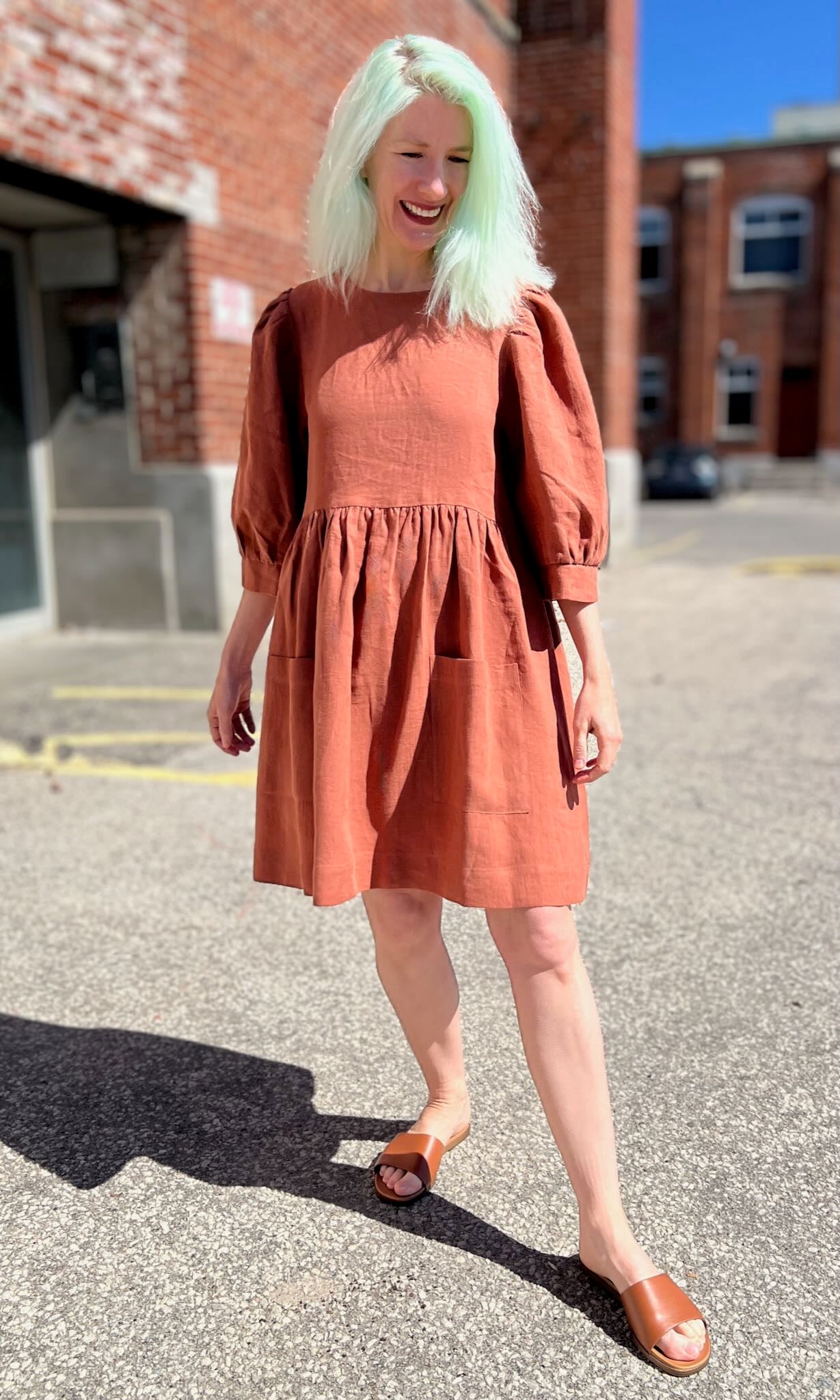 Devil Downhead Dress - Nutmeg
