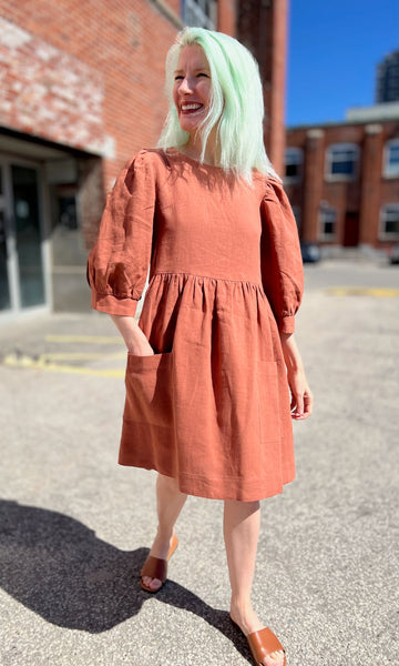 Devil Downhead Dress - Nutmeg