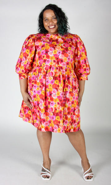 Devil Downhead Dress - Petal Party