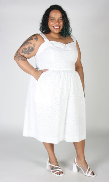 Diablotin Dress - White
