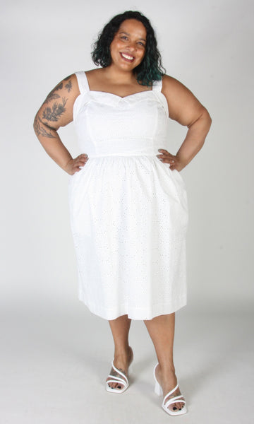 Diablotin Dress - White