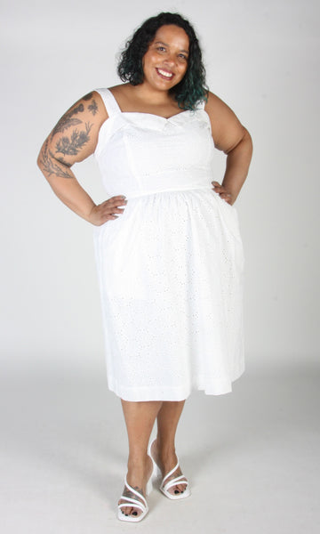 Diablotin Dress - White
