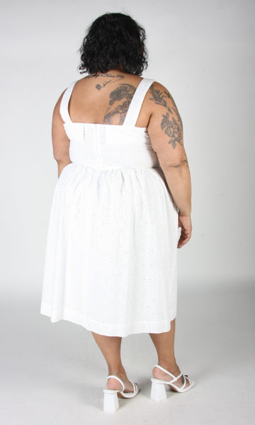 Diablotin Dress - White