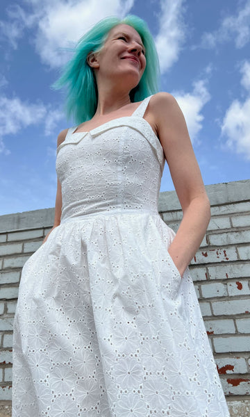 Diablotin Dress - White