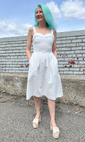 Diablotin Dress - White
