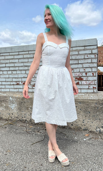 Diablotin Dress - White