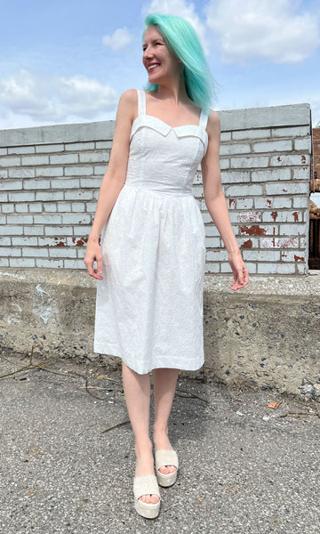 Diablotin Dress - White