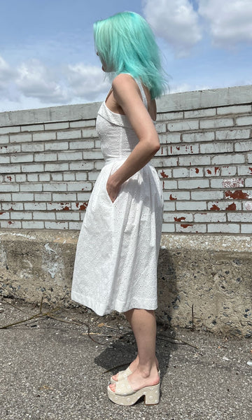 Diablotin Dress - White