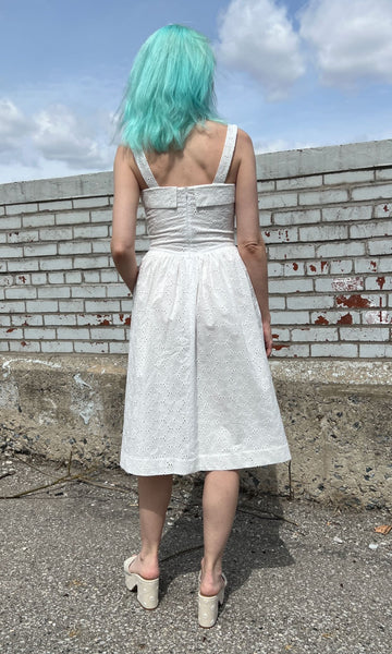 Diablotin Dress - White