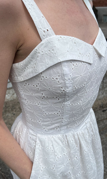 Diablotin Dress - White