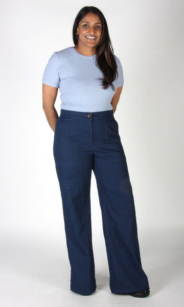 SS622 - S - Dipper Tee - Shell Blue