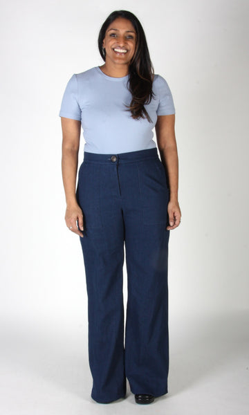 SS622 - S - Dipper Tee - Shell Blue