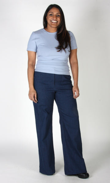 SS622 - S - Dipper Tee - Shell Blue