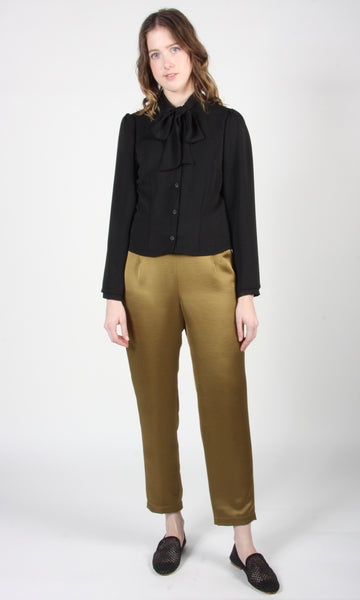 RN1386 - 12 - Dotterel Blouse - Black