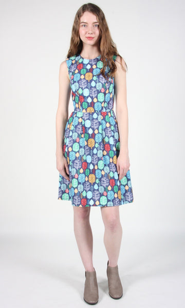 RN1670 - 6 - Eagle Dress - Blue Forest