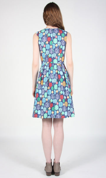 RN1670 - 6 - Eagle Dress - Blue Forest