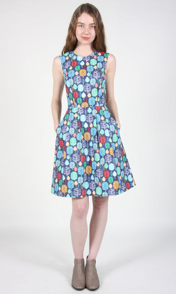 RN1670 - 6 - Eagle Dress - Blue Forest