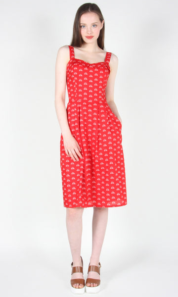 RN975 - 2 - Eider Dress - Red Bicycles