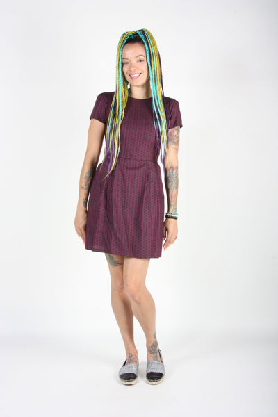 RN968 - 86 - Engoulevent Dress - Shadow Plum