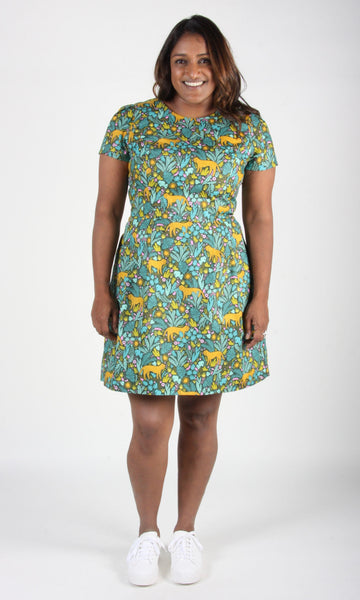 RN1572 - 10 - Engoulevent Dress - Jungle Cat