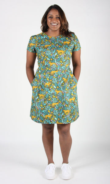 RN1572 - 10 - Engoulevent Dress - Jungle Cat