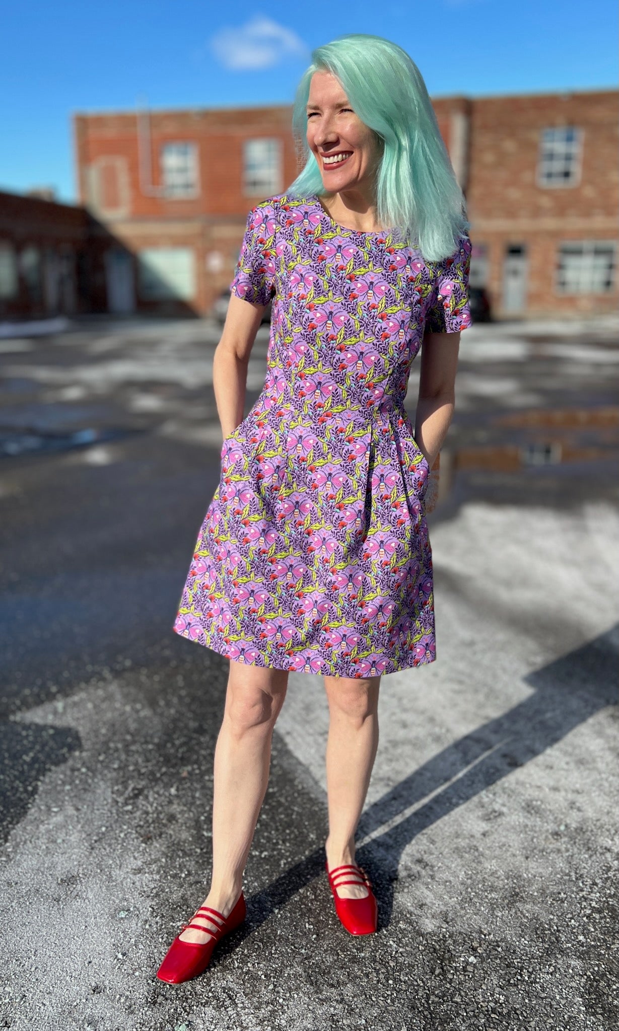 Engoulevent Dress - Love Bugs