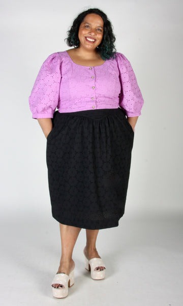 Hermit Thrush Skirt - Black