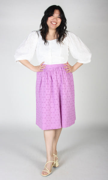 Hermit Thrush Skirt - Ube