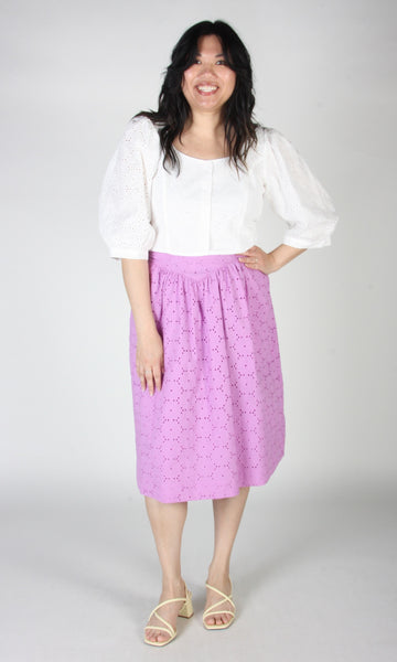 Hermit Thrush Skirt - Ube
