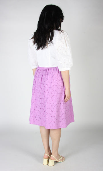 Hermit Thrush Skirt - Ube